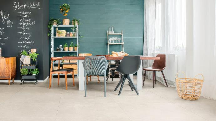 Influence Wall Venetian Bay  Matte Cement Porcelain Nova Tile  Stone