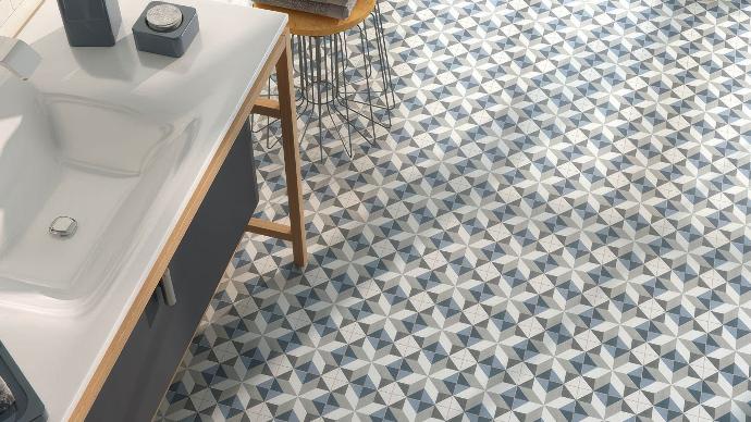 Ibiza Prism 6x6  Porcelain Nova Tile  Stone