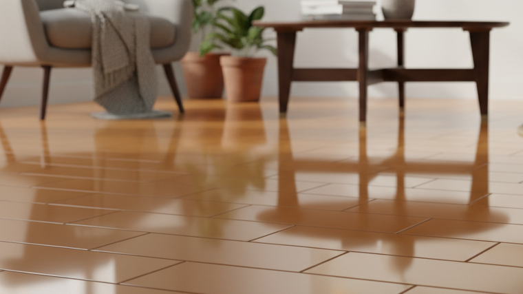 porcelain-brown-subway-tile-floor-in-a-modern-living-room