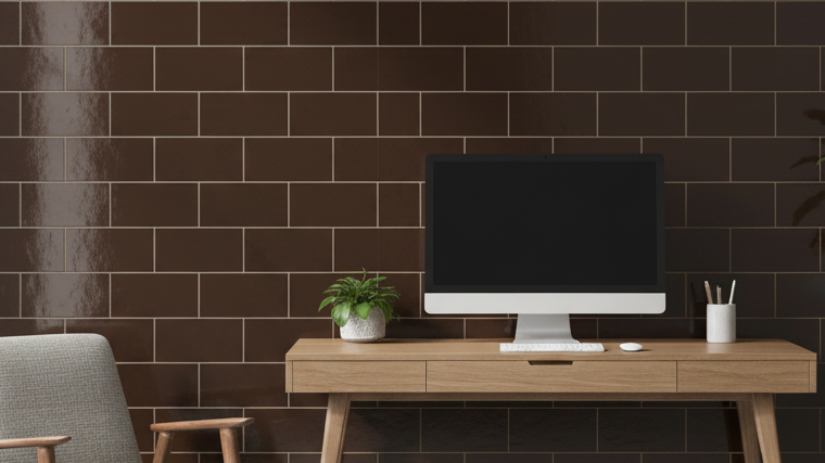 porcelain-dark-brown-subway-tiles