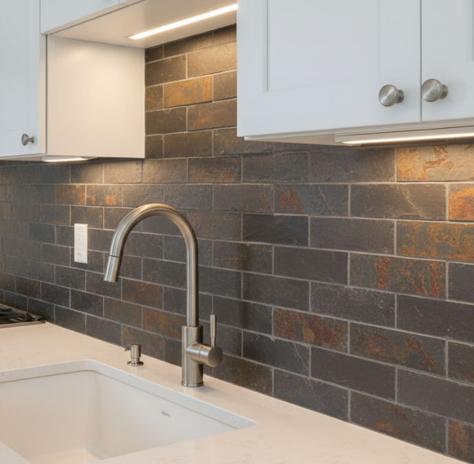 slate-look-subway-tile-backsplash