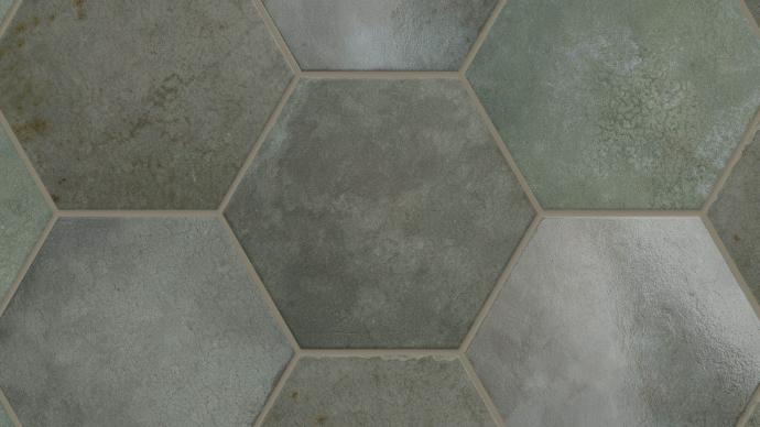 perfection-verde-7x8-hexagon-glossy-natural-porcelain-tile