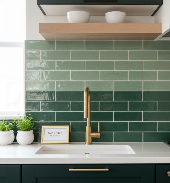 Small Format Subway Tiles for Kitchens