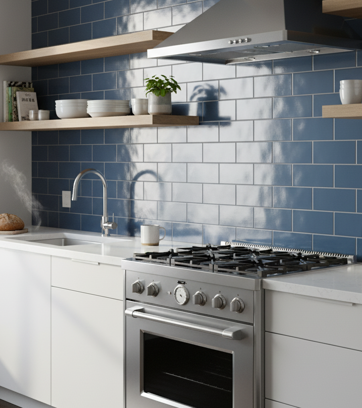kitchen-backsplash-3x9-blue-subway-tiles