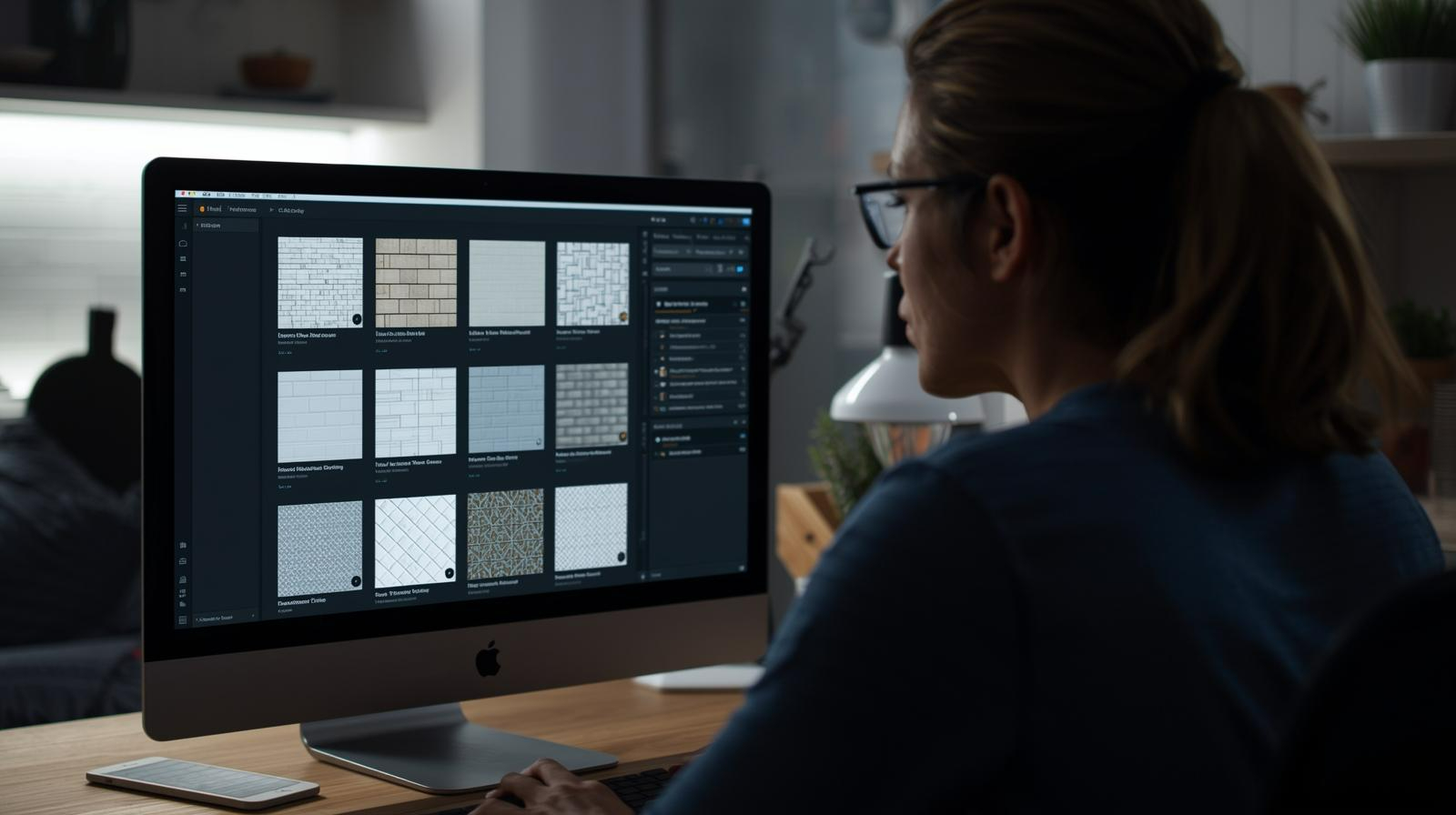 ai helping with the design of subway tiles at home