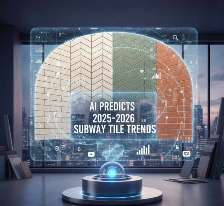 AI predicting subway tile trends for 2025-2026