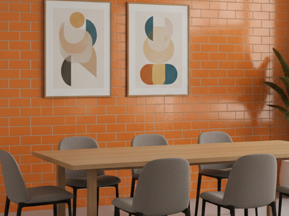 meeting-area-with-orange-subway-tiles