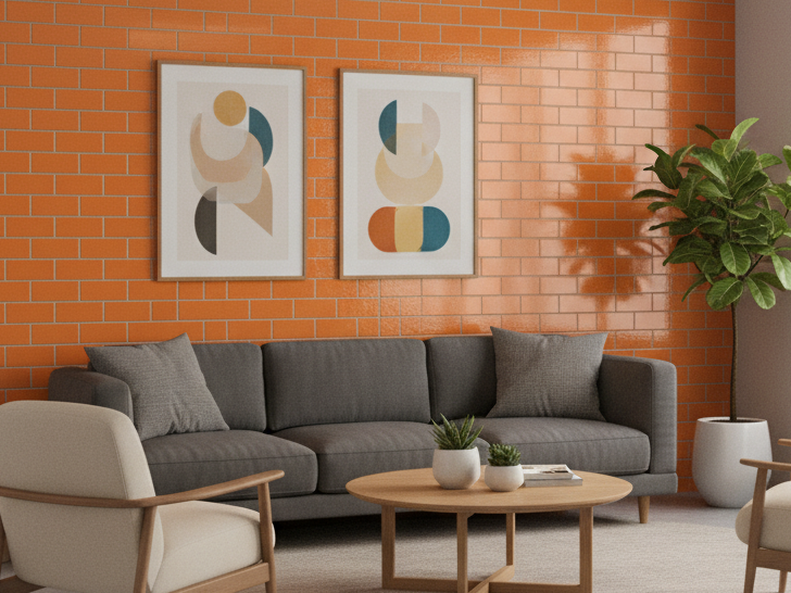 orange-subway-tile-pattern-in-the-office