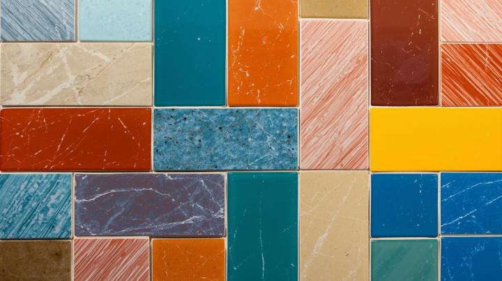 Colorful subway tiles in various sizes and finishes