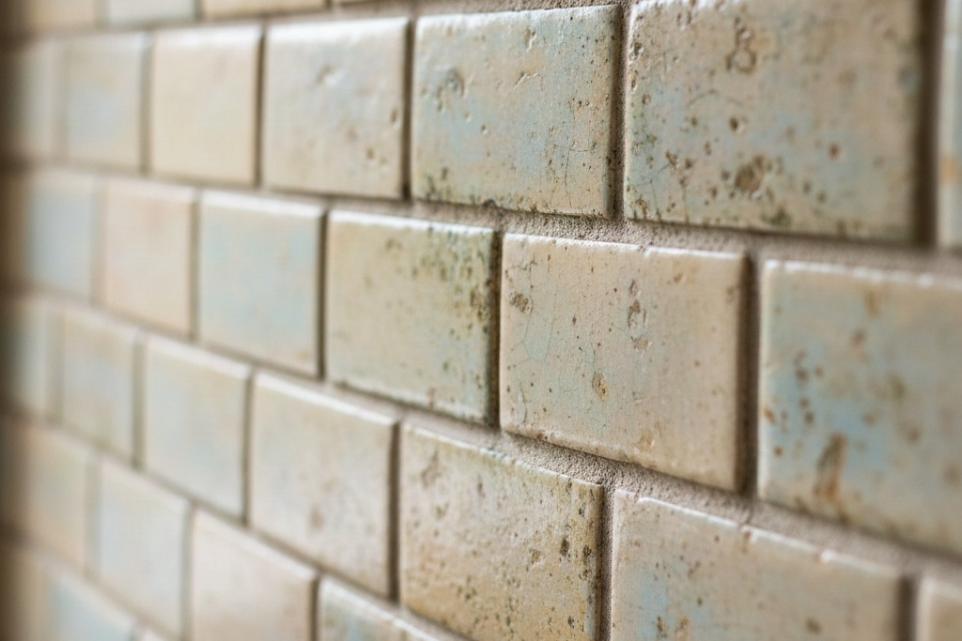 Vintage Subway Tile Wall