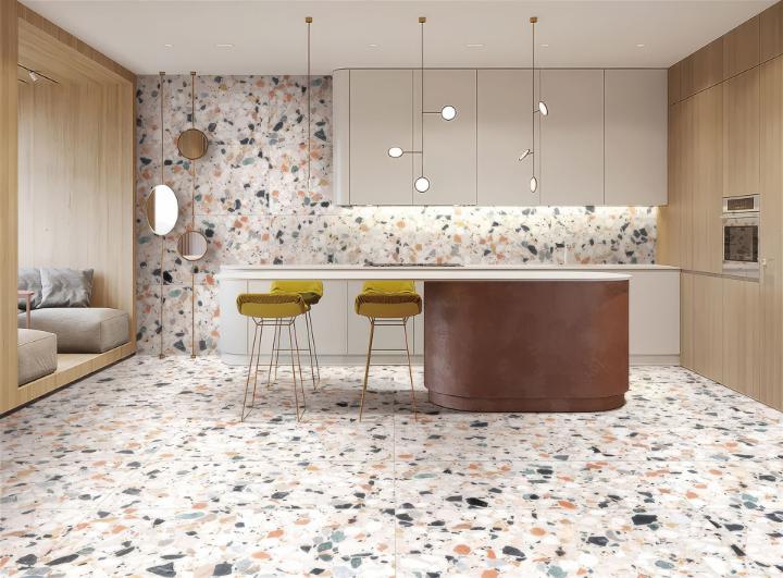 terrazzo subway tile