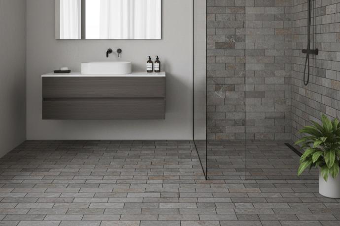 running bond pattern subway tile