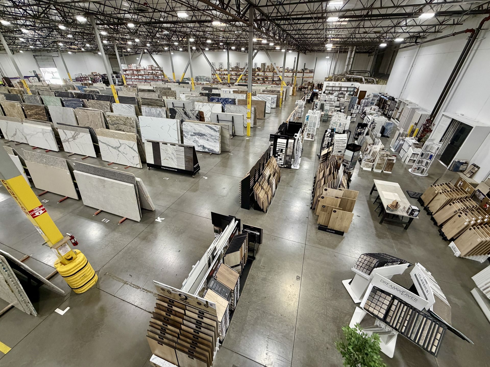 Nova Tile and Stone Showroom display