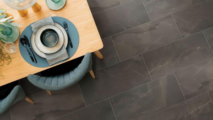 slate look subway tile