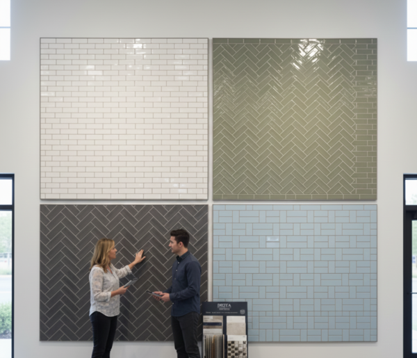 Different subway tile patterns that shows it's versatility