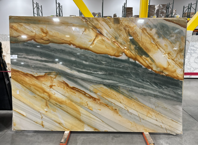 Polaris Gold Quartzite Slab