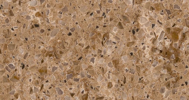 Caesarstone Chocolate Truffle Slab Displayed at Nova Tile and Stone
