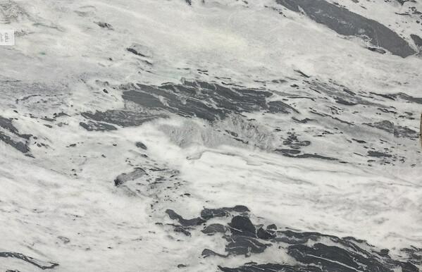  Nevado dolomite slab with white and gray natural stone surface