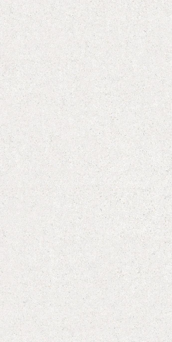 Terrazzo White porcelain slabs surface detail with natural looking terrazzo pattern and finish.