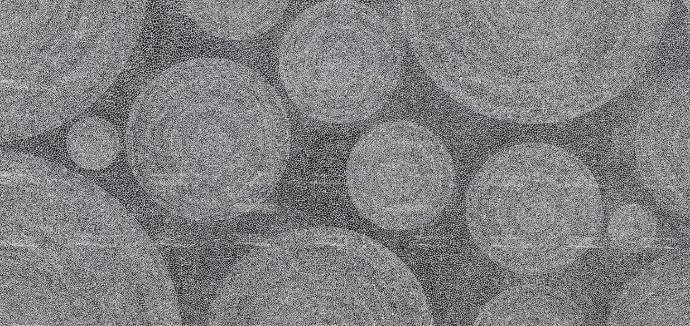 Infinity Holos Vik Black porcelain slab