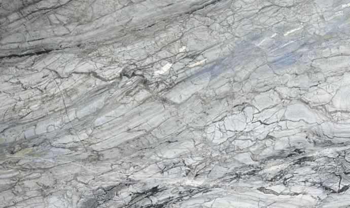 Honed Invisible Blue marble natural stone slab