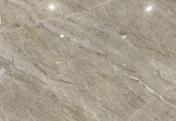 Natural cream stone slab with grey veining