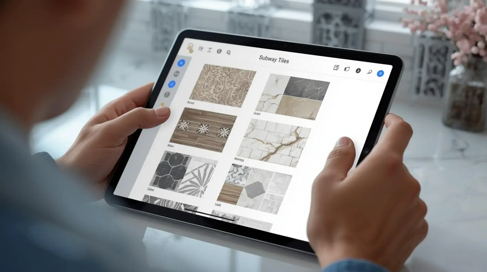 Using AI technology for tile selection