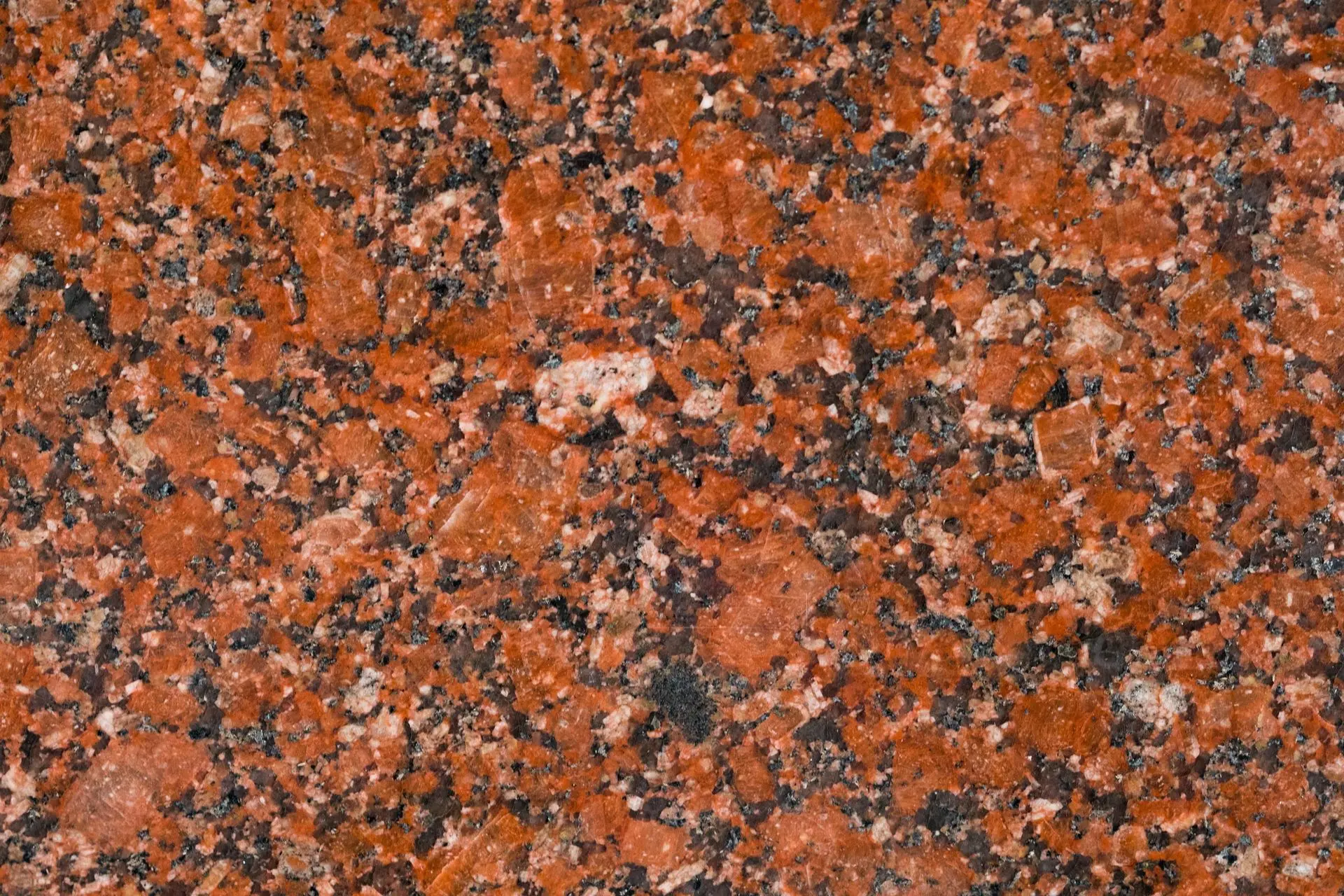 Imperial Red Granite at Nova Tile and Stone Sacramento showroom