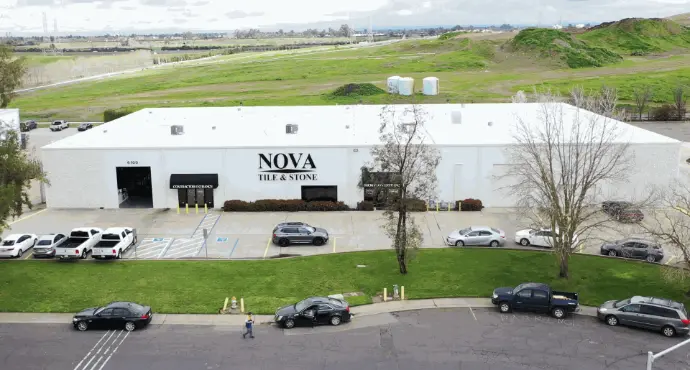 Nova Tile & Stone warehouse and showroom in Sacramento, CA