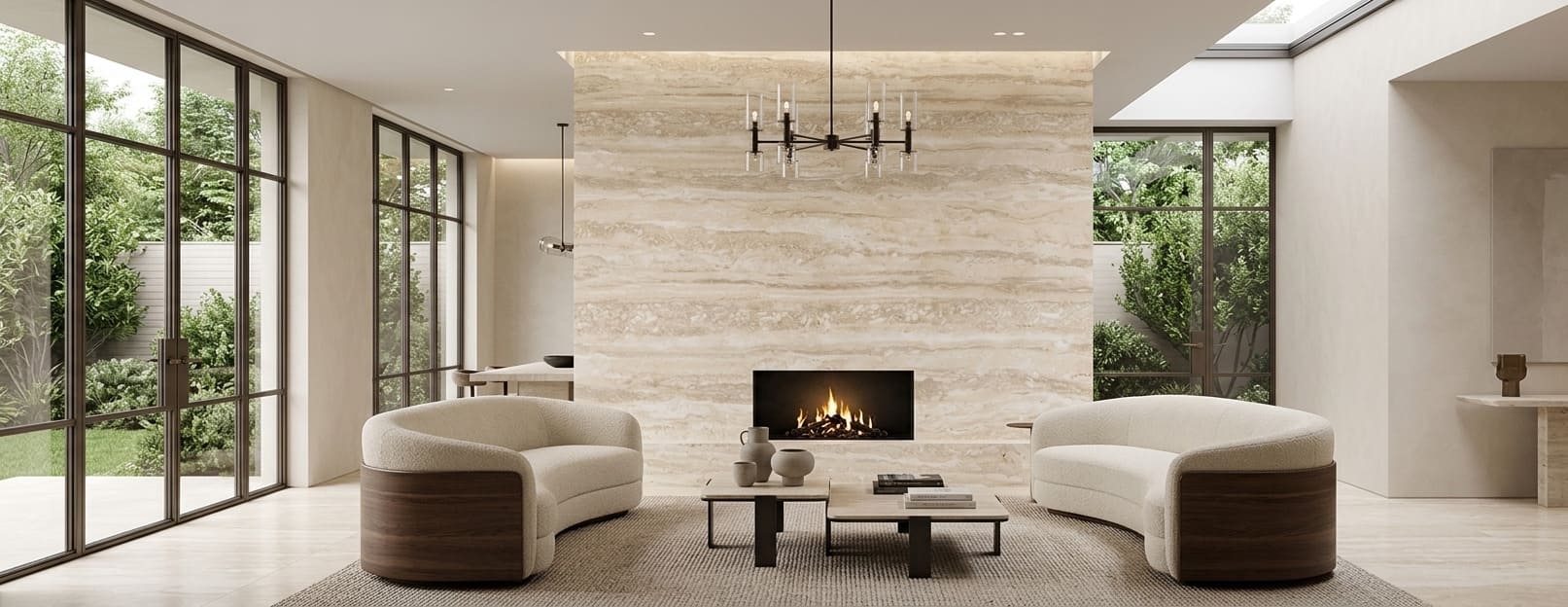 Ivory Travertine | Shop Our In-Stock Slab Collection