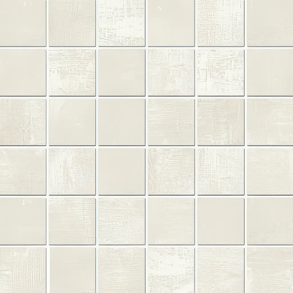 Valiant 2x2 Matte Cement Look Porcelain Mosaic Tile (Valiant_ Bianco) Nova Tile and Stone