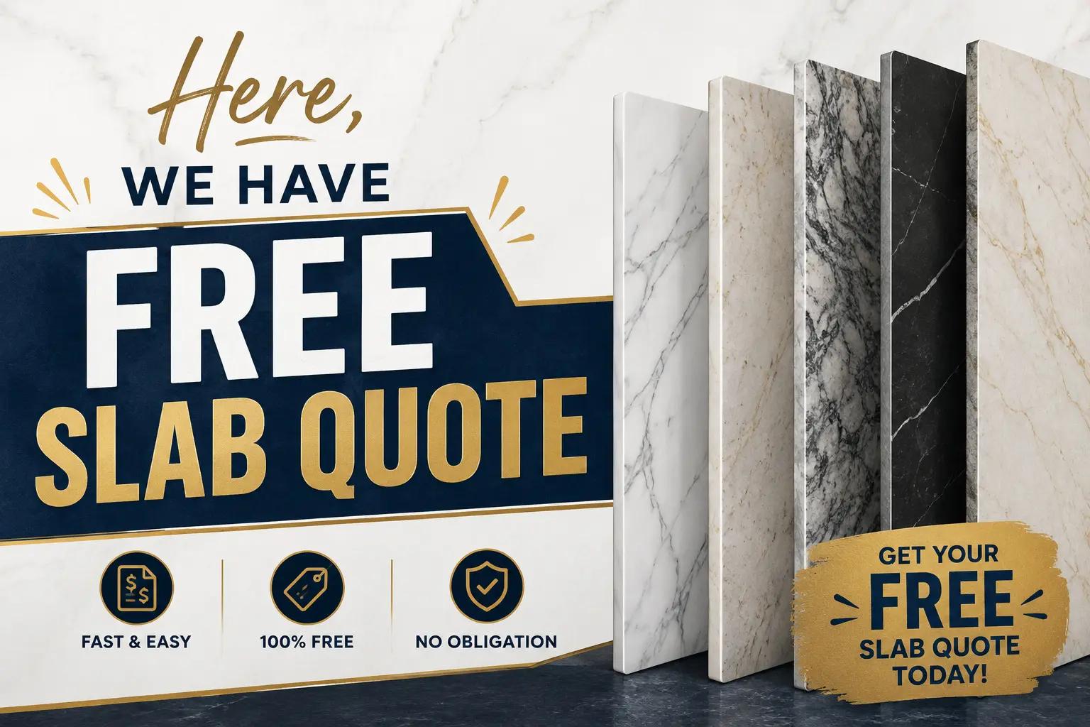 Free slab quote slogan
