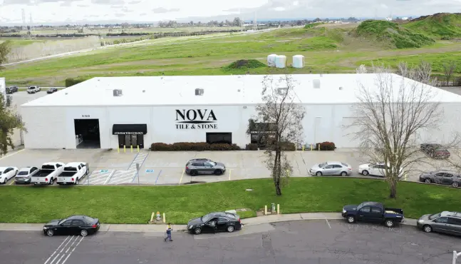 Nova Tile & Stone warehouse and showroom in Sacramento, CA
