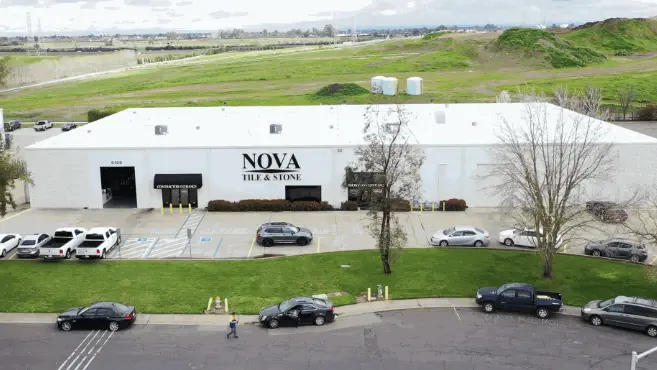 Nova Tile and Stone Home Design Center - Sacramento Countertop Store exterior on Warehouse Way