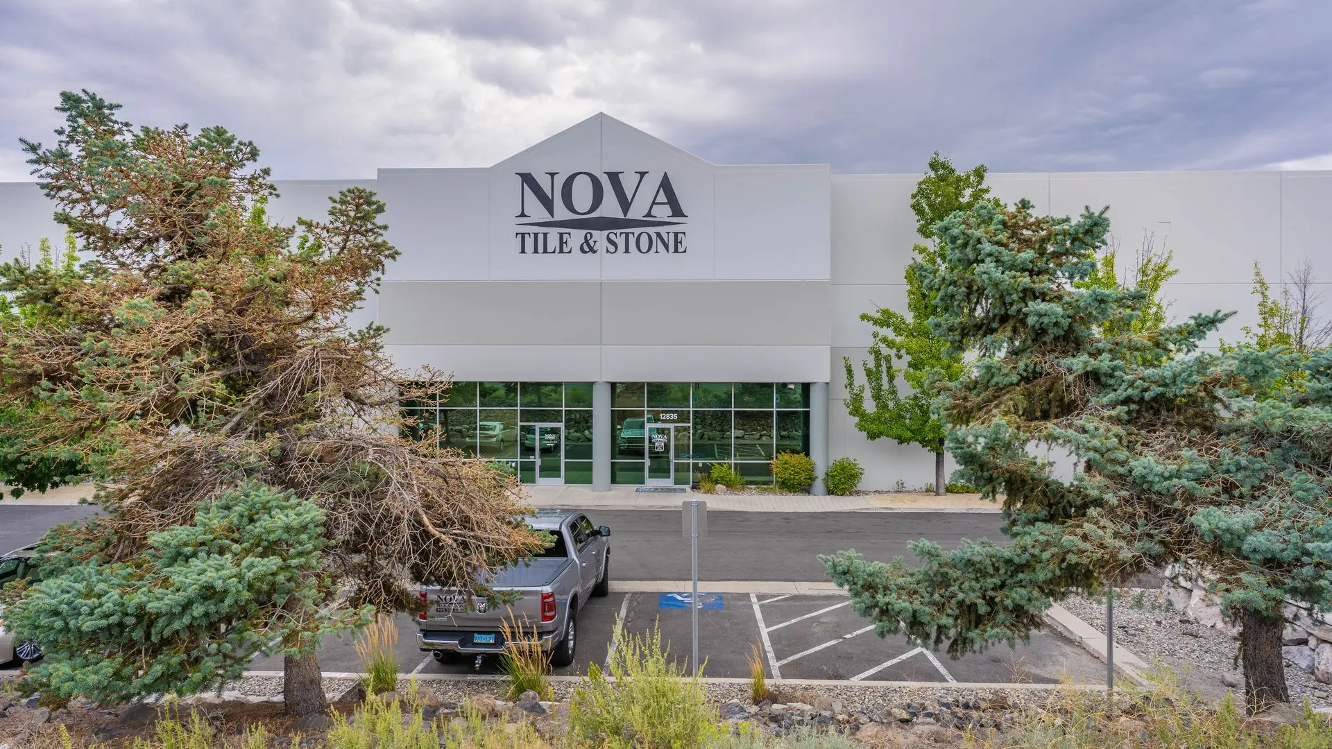 Nova Tile and Stone Home Design Center - Reno Countertop Store exterior on Old Virginia Road