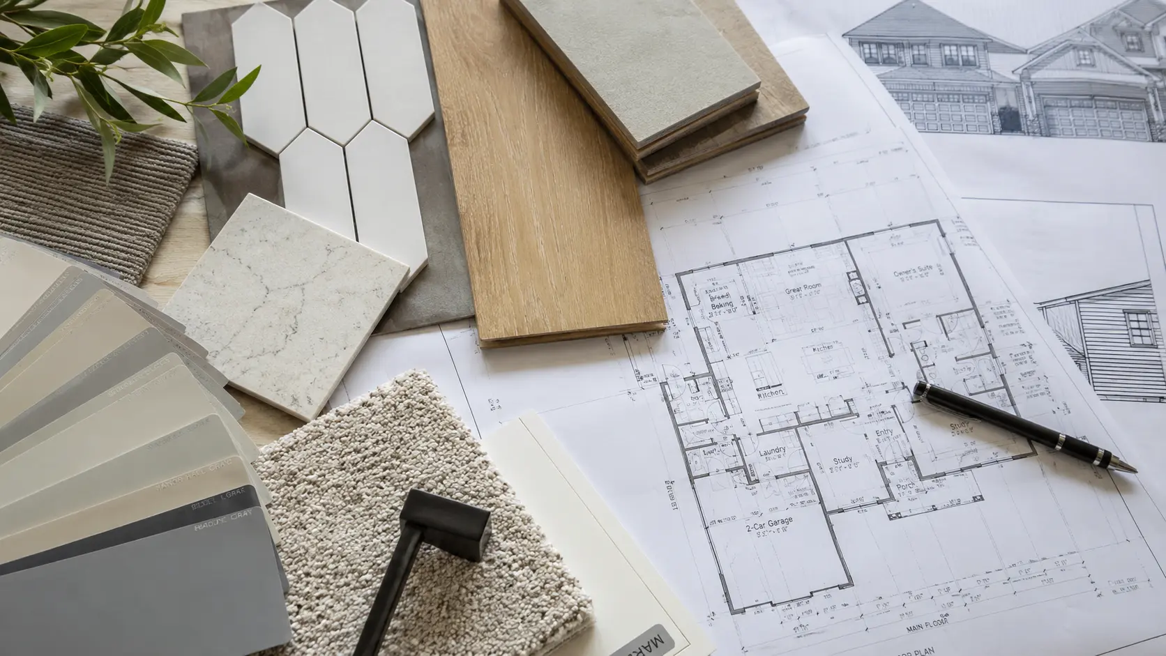 Conceptual rendering of tile sample