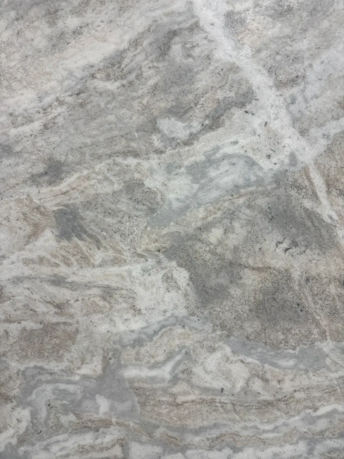 Leathered Angel Falls Dolomite Slab Displayed at Nova Tile and Stone Showroom