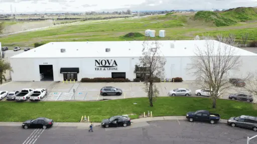 Nova Tile and Stone Home Design Center - Sacramento Countertop Store exterior on Warehouse Way