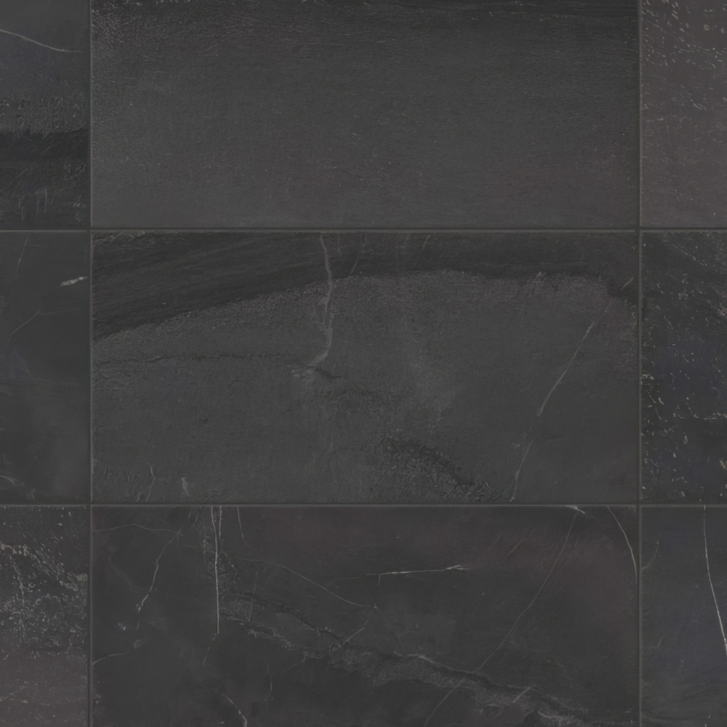 Contemporary Slate 12x24 Natural or Grip Finish Slate Look Porcelain Tile