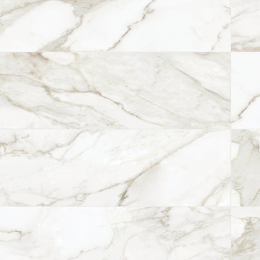 Summit 12x36 Matte Marble Look Ceramic Tile (Summit: Calacatta Dolce, Standard)