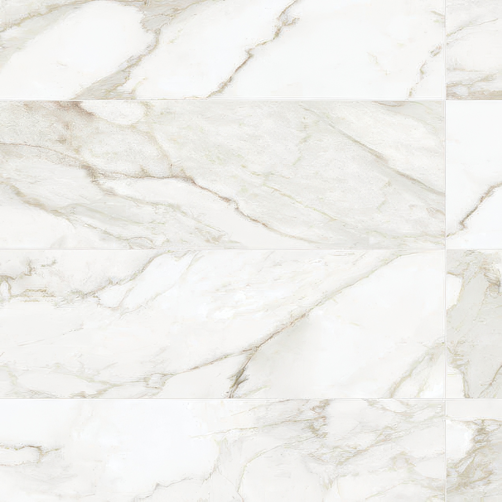Summit 12x36 Matte Marble Look Ceramic Tile (Summit: Calacatta Dolce, Standard)