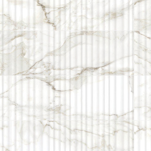 Summit 12x36 Matte Marble Look Ceramic Tile (Summit: Calacatta Dolce, Alto)