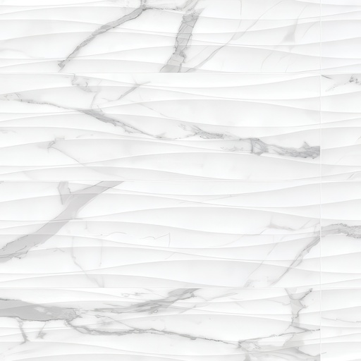 Summit 12x36 Matte Marble Look Ceramic Tile (Summit: Statuario Valore, Curva)