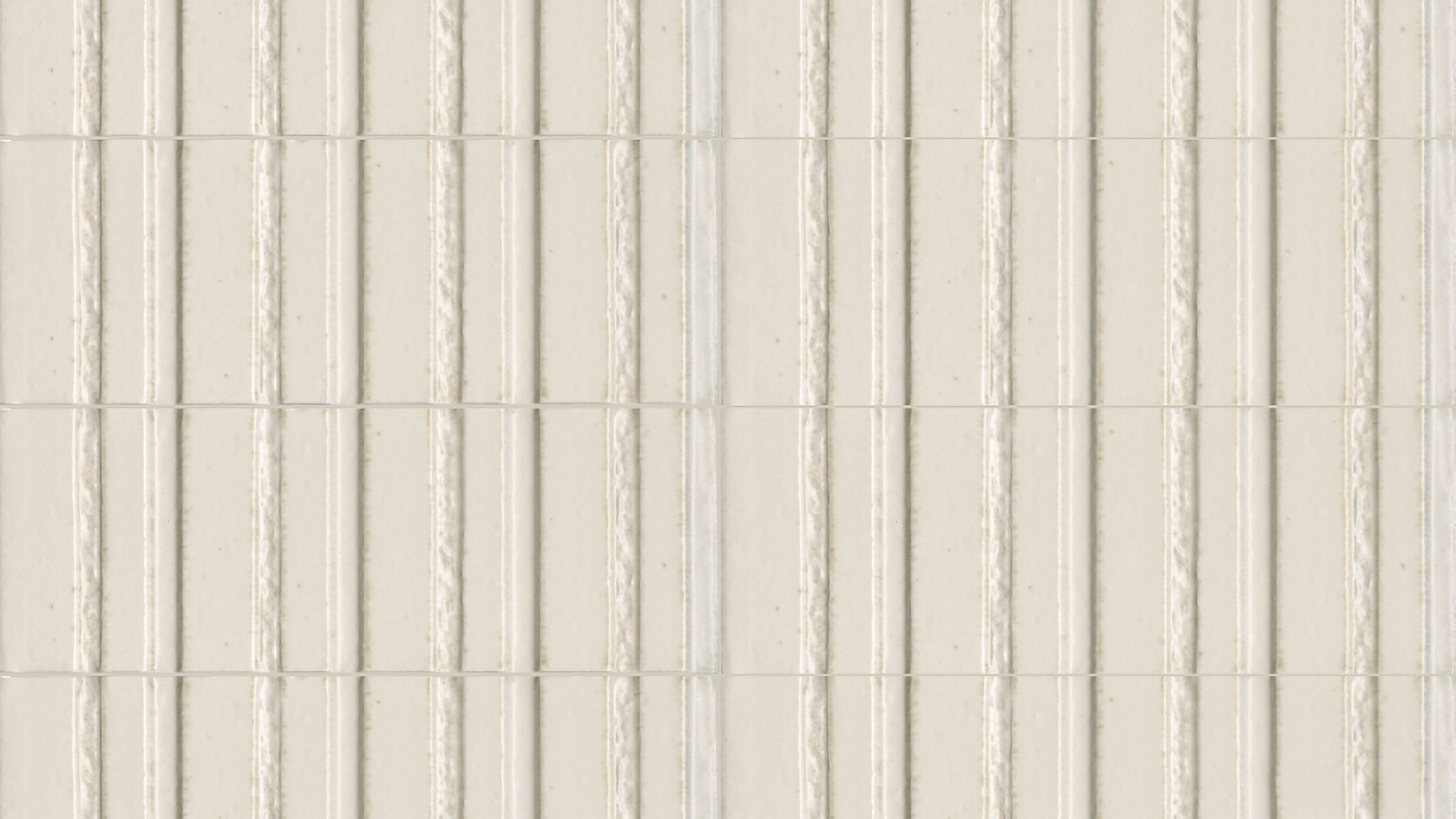 Bristol 3x8 Glossy Ridge or Flat Porcelain Subway Tile (Bristol: Bianco, Ridge)