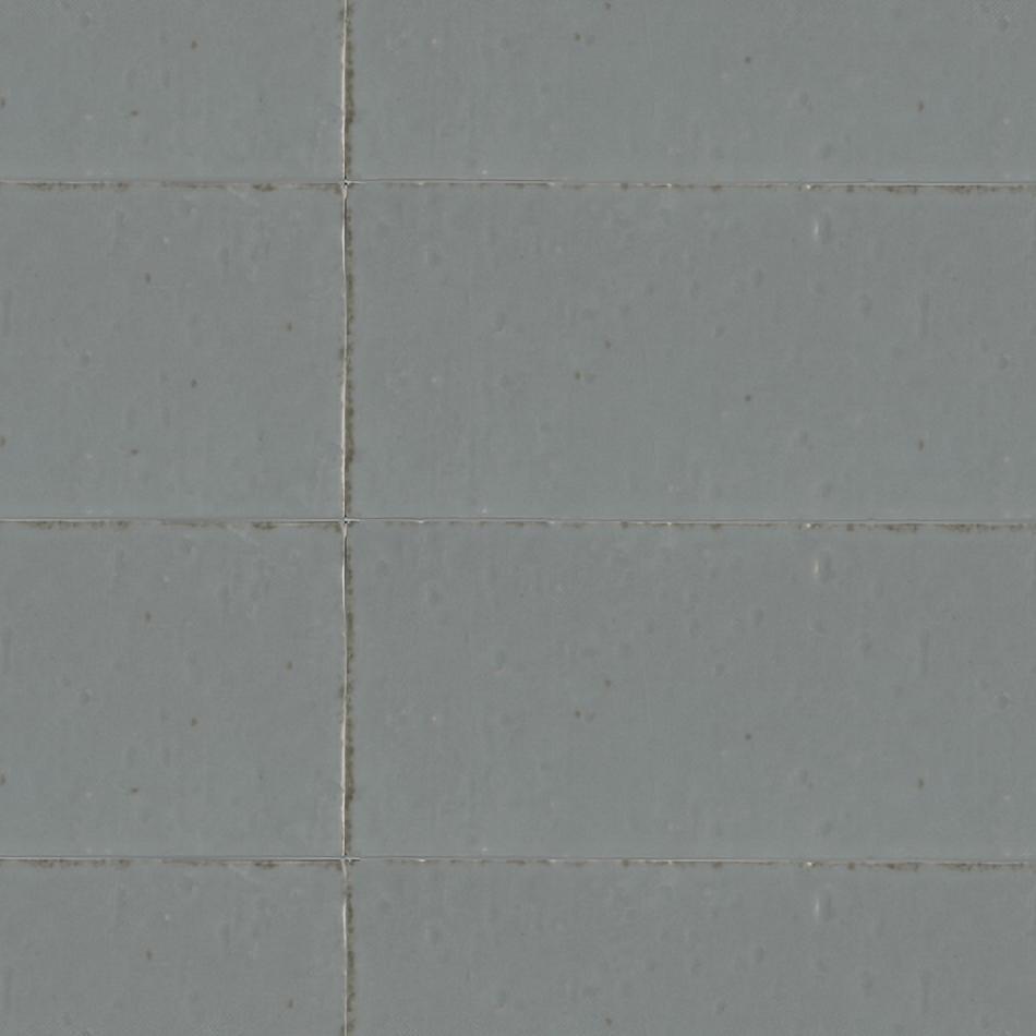 Bristol 3x8 Glossy Ridge or Flat Porcelain Subway Tile (Bristlo: Avio, Glossy)