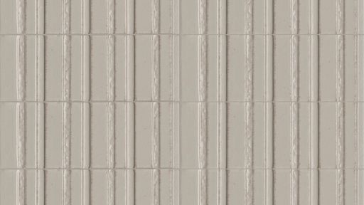 Bristol 3x8 Glossy Ridge or Flat Porcelain Subway Tile (Bristol: Mastice, Ridge)
