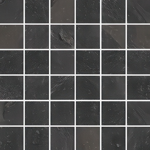 Contemporary Slate 2X2 Natural Finish Slate Look Porcelain Mosaic Tile (Contemporary Slate: Charcoal)