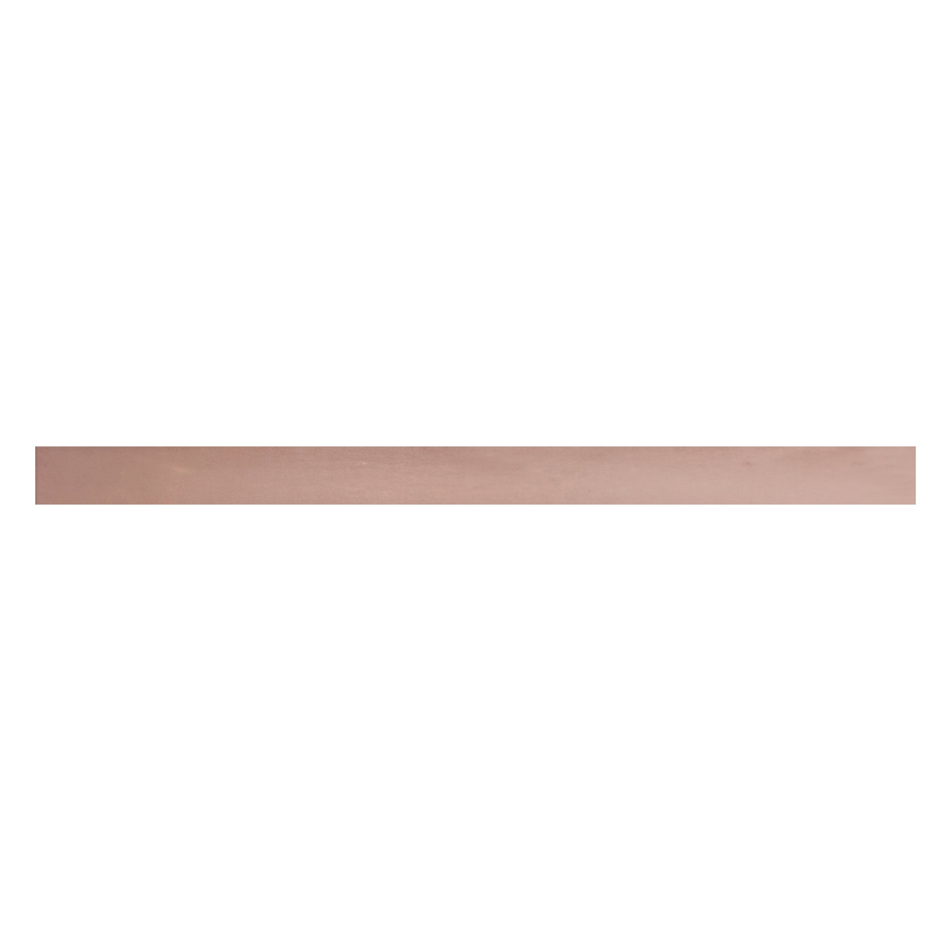 Perfection 0.5x8 Matte Porcelain Pencil Liner Trim Tile (Perfection: Blush)