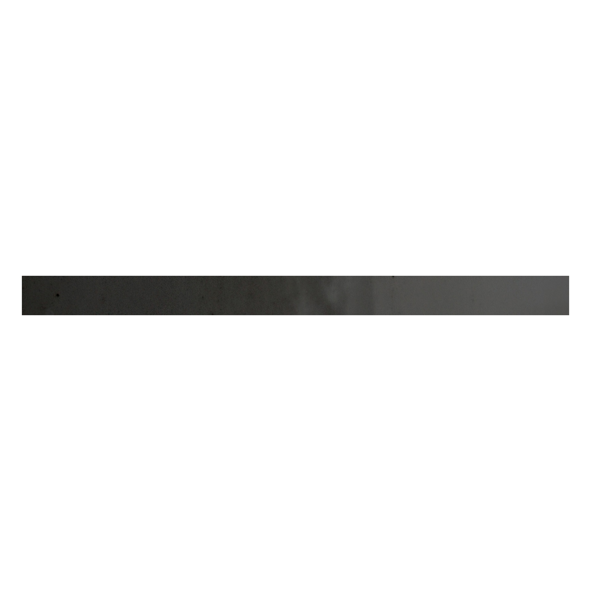 Perfection 0.5x8 Matte Porcelain Pencil Liner Trim Tile (Perfection: Nero)