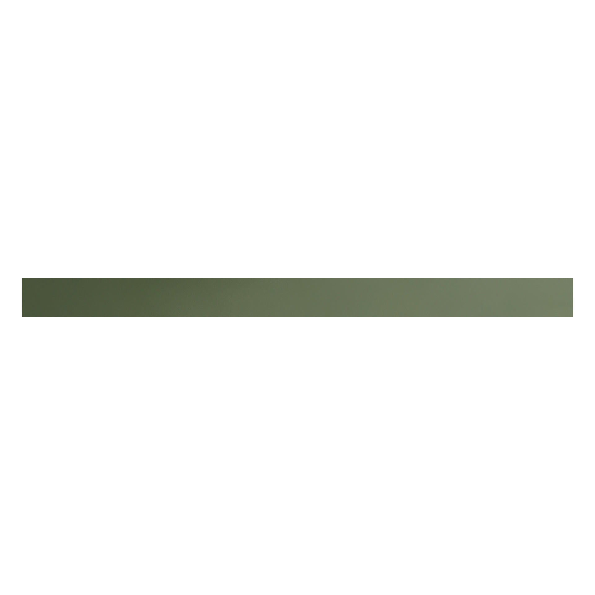 Perfection 0.5x8 Matte Porcelain Pencil Liner Trim Tile (Perfection: Verde)